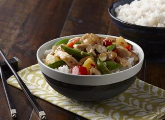 Sweet and Sour Chinese Almond Chicken