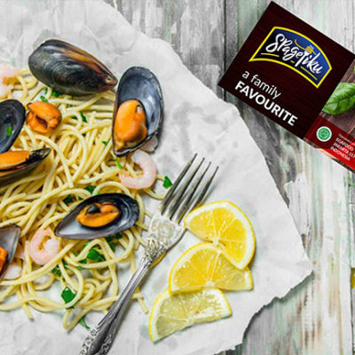 Linguine with Garden Clam Sauce