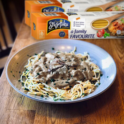 Spaghetti Mushrooms Sauce