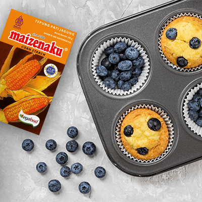 Muffin Almond Blueberry