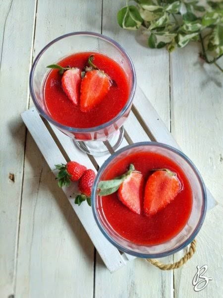 Puding Jagung Manis Strawberry