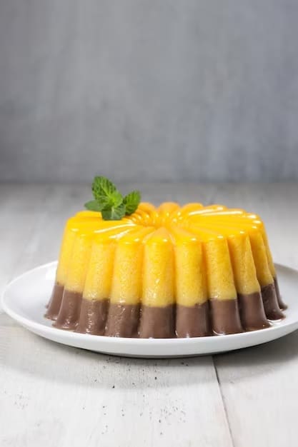 Puding Jagung Manis Lapis Coklat