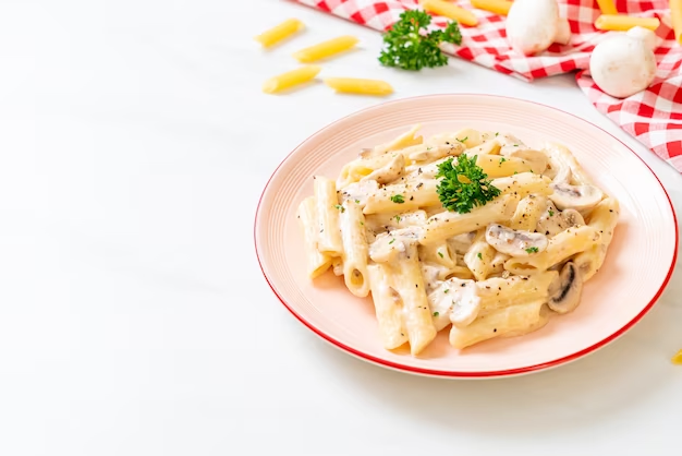 Penne Cream and Cheese