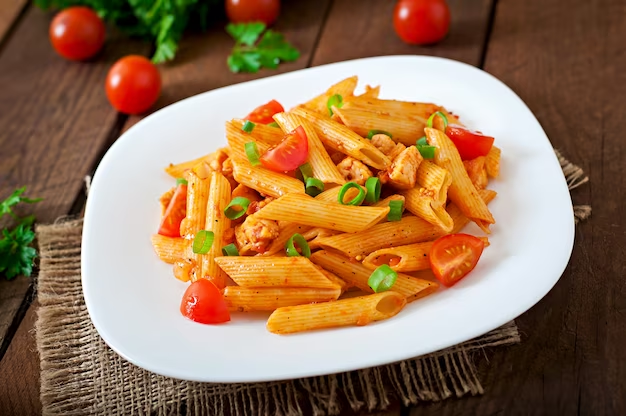 Penne Pasta with Tomato Sauce