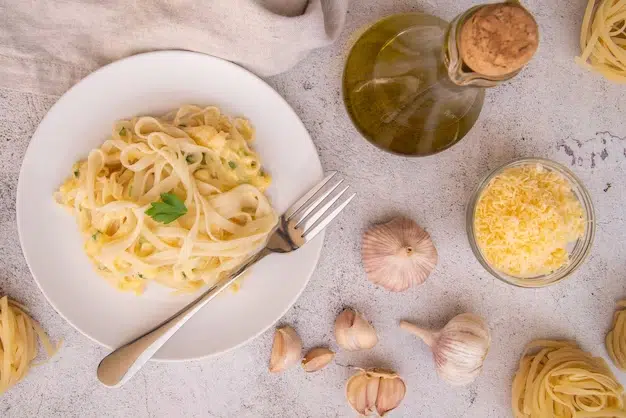 Spaghetti Aglio Olio Tuna