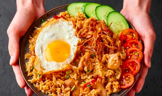 nasi goreng seperto di resto