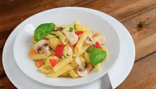 pasta salad tinggi protein