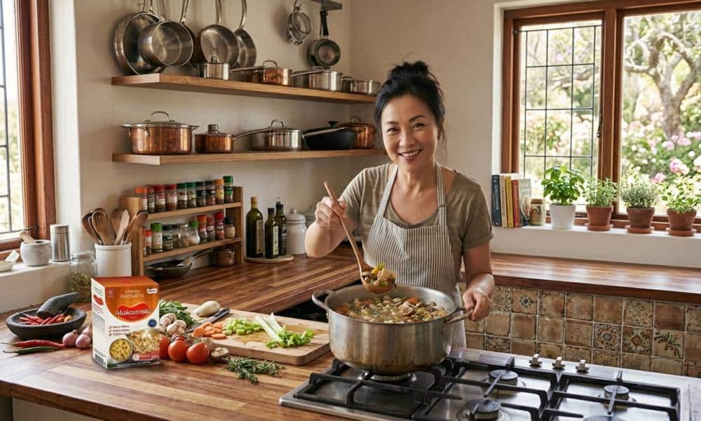 Resep Sop Ayam Jamur Macaroni yang Hangat dan Menggugah Selera